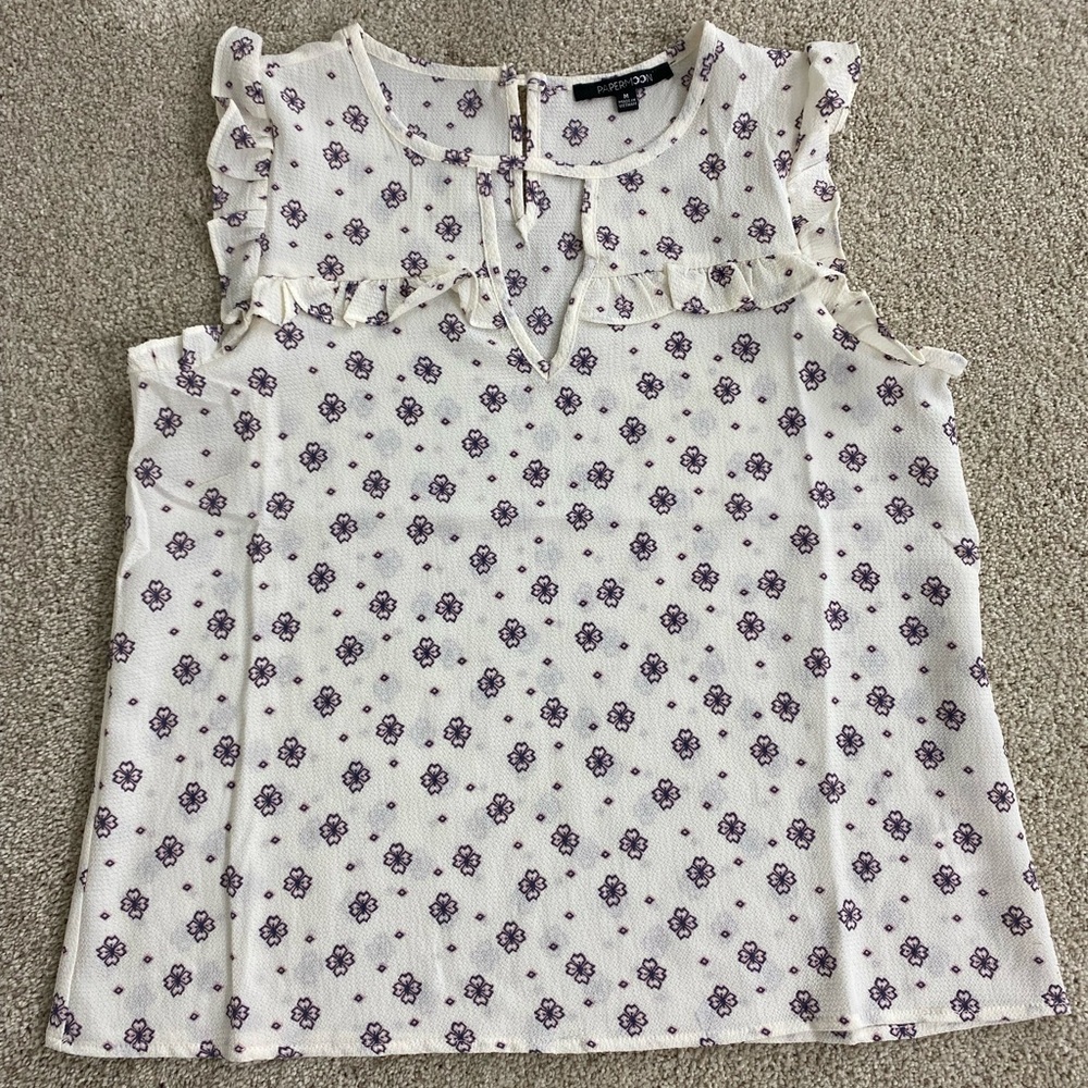 Woman’s Floral Blouse